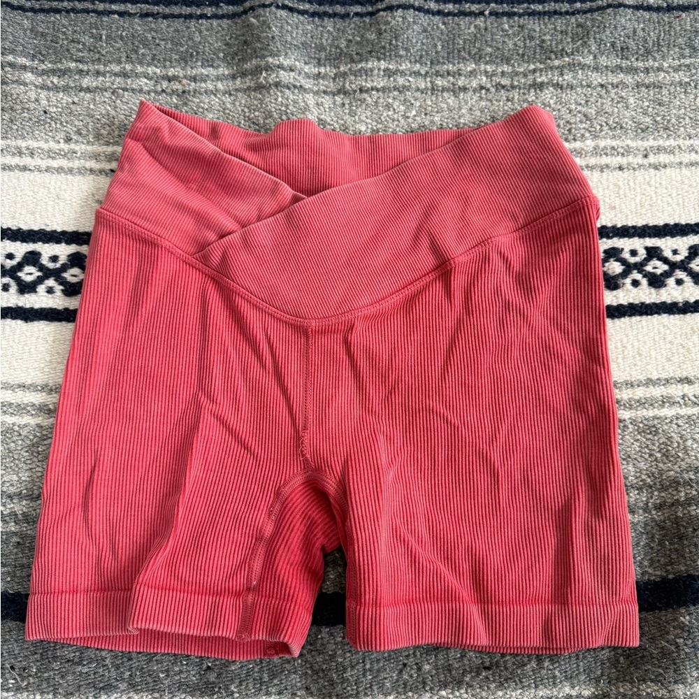 JoyLab Coral Ribbed Bike Shorts Women’s Size XS